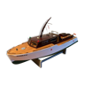 Maquette de bateau des années 60 motorisée