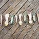 9 old vegetable knife holders in slip