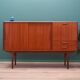 Buffet haut en teck, design danois, années 1960, production : Danemark