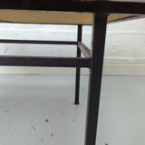 Metal and ceramic coffee table