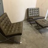 "Barcelona" armchairs and ottomans