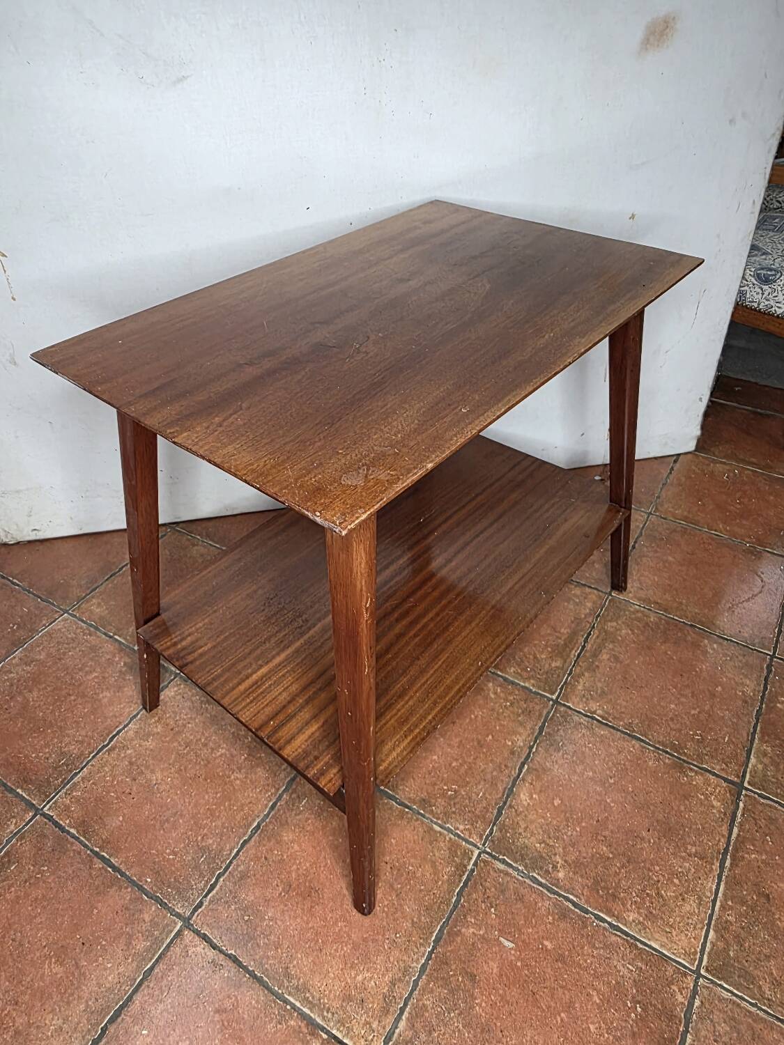Vintage 1960s mahogany side table