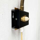 Modern mid-century wall lamp with a swan neck by Aris, Finland, 1950s