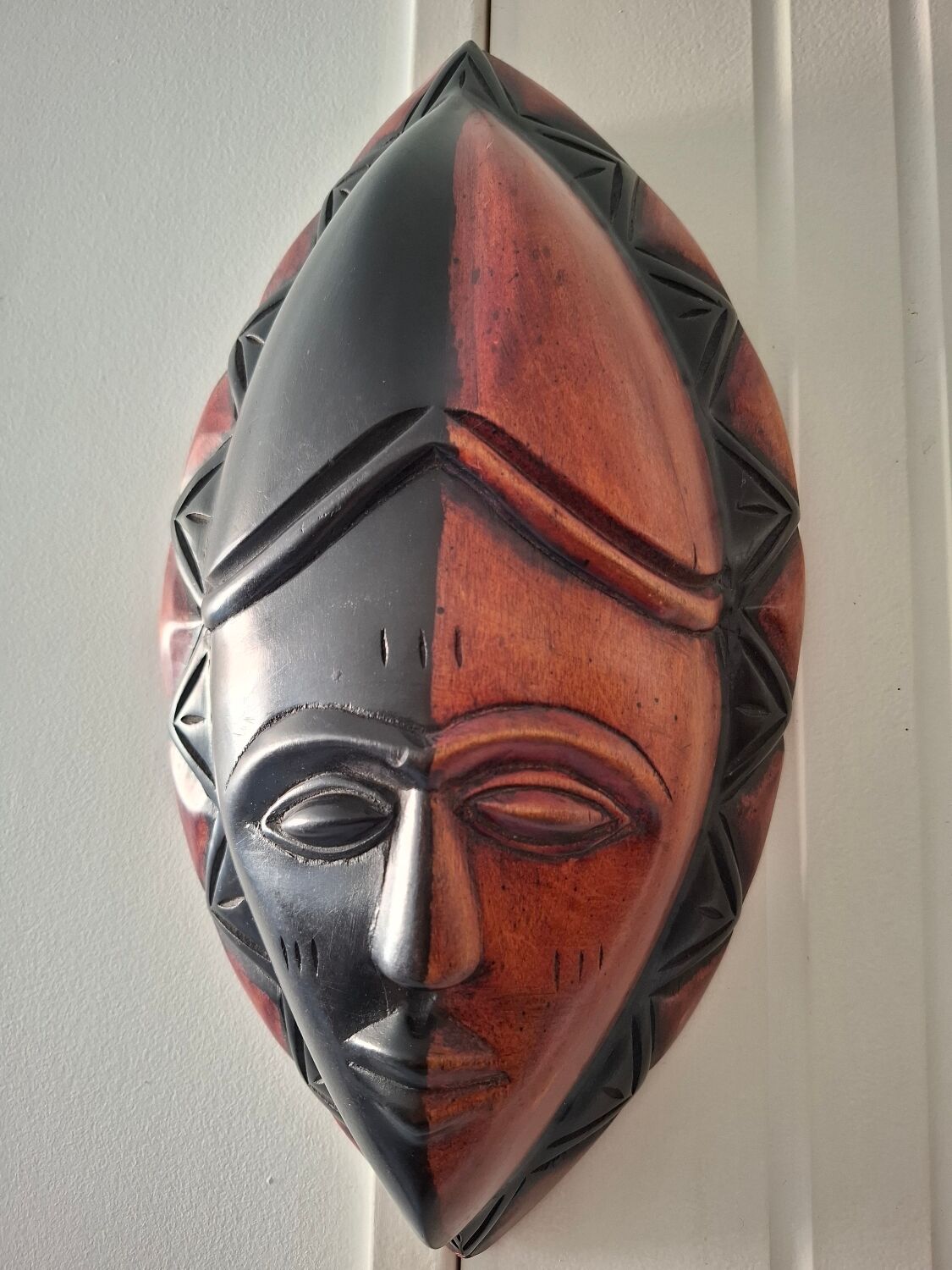 African wooden mask