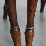 Set of 12 antique English Oxford dining/kitchen chairs