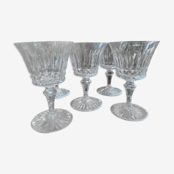Série de 5 verres à eau en cristal de Baccarat