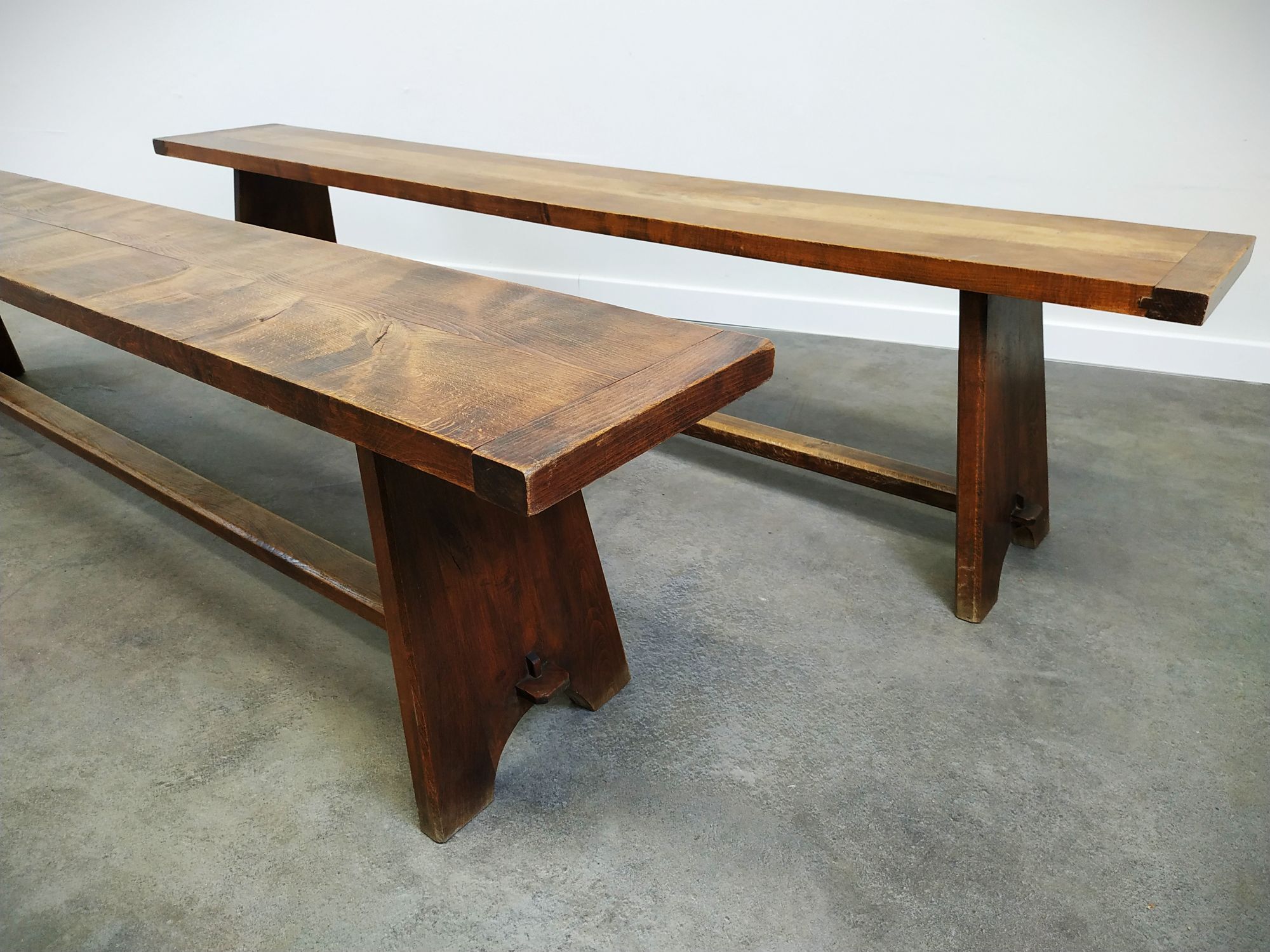 Pair of farm benches 200 cm