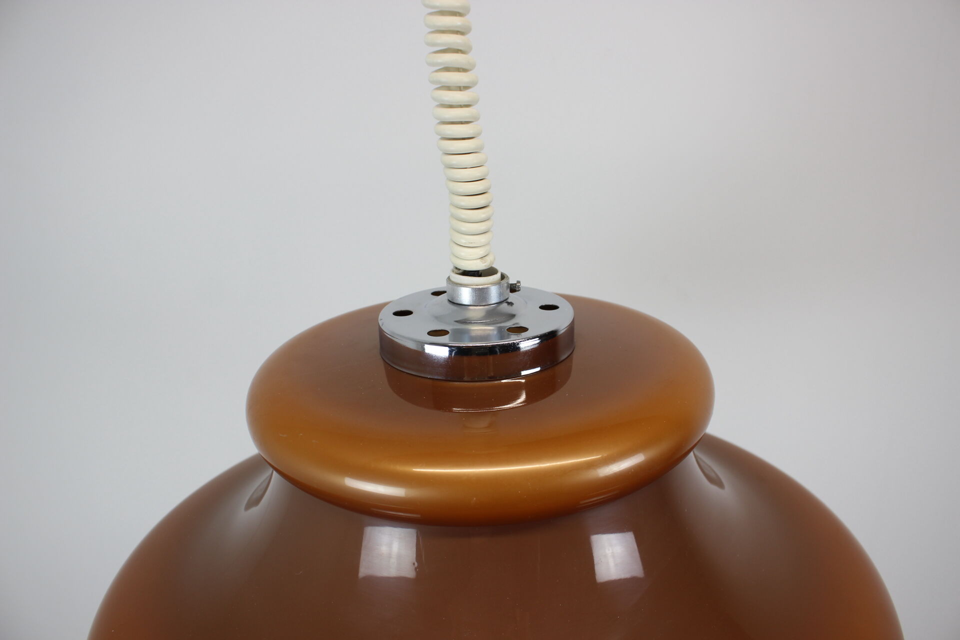 Mid-century adjustable hanging lamp, 1970's