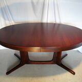 Baumann vintage Scandinavian extendable oval table