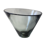 Asymmetrical Holmegaard bowl by Per Lutken