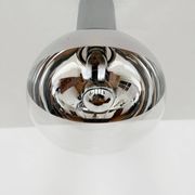 Set of 2 Large 1970s Modernist Flush Lamps by Motoko Ishii for Staff
