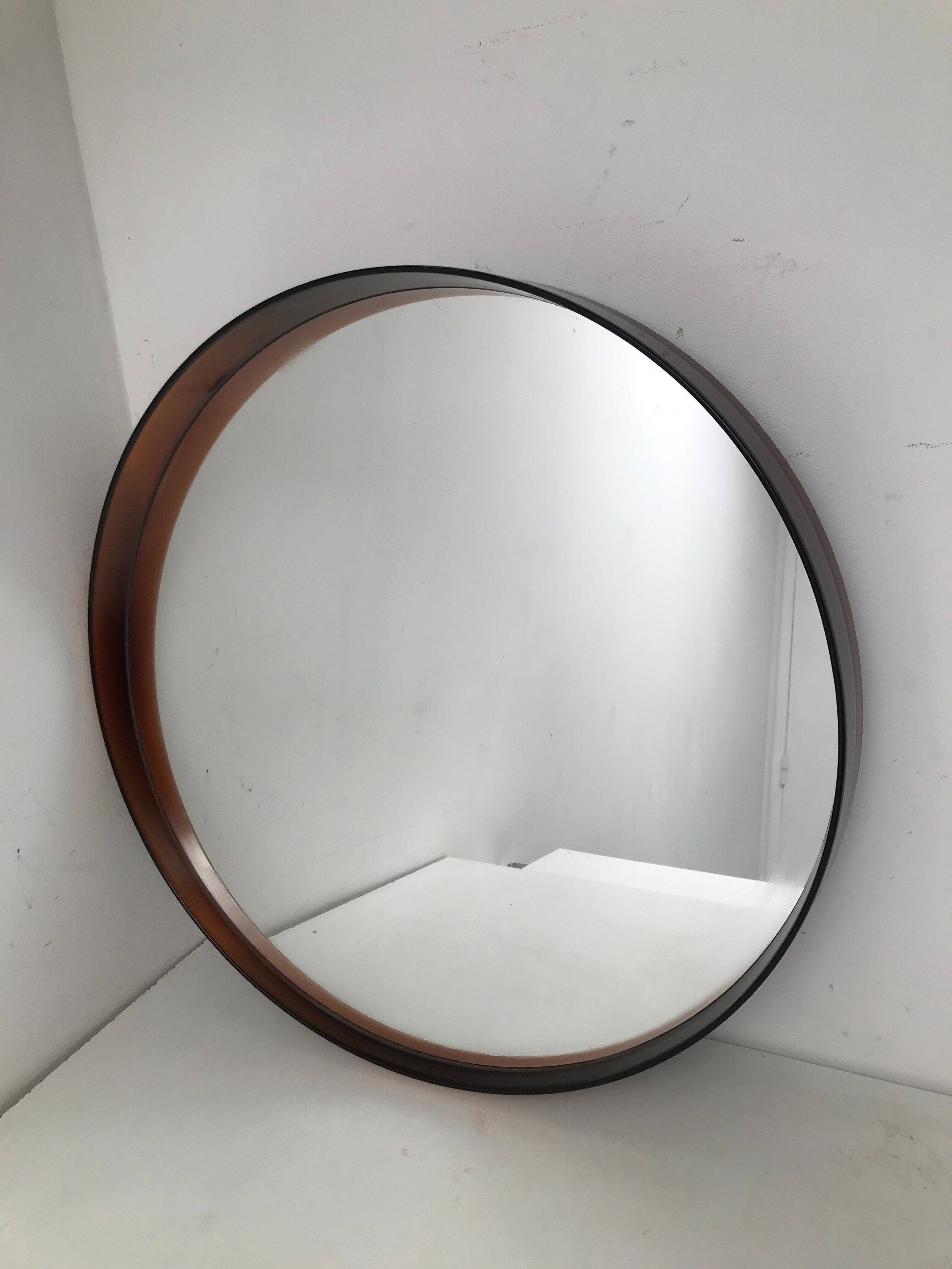 VINTAGE WALL MIRROR ROUND SYLAANN2ES 60-70