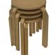 Set of 4 Ikea Frosta stools- vintage stools in Aalto for Artek style