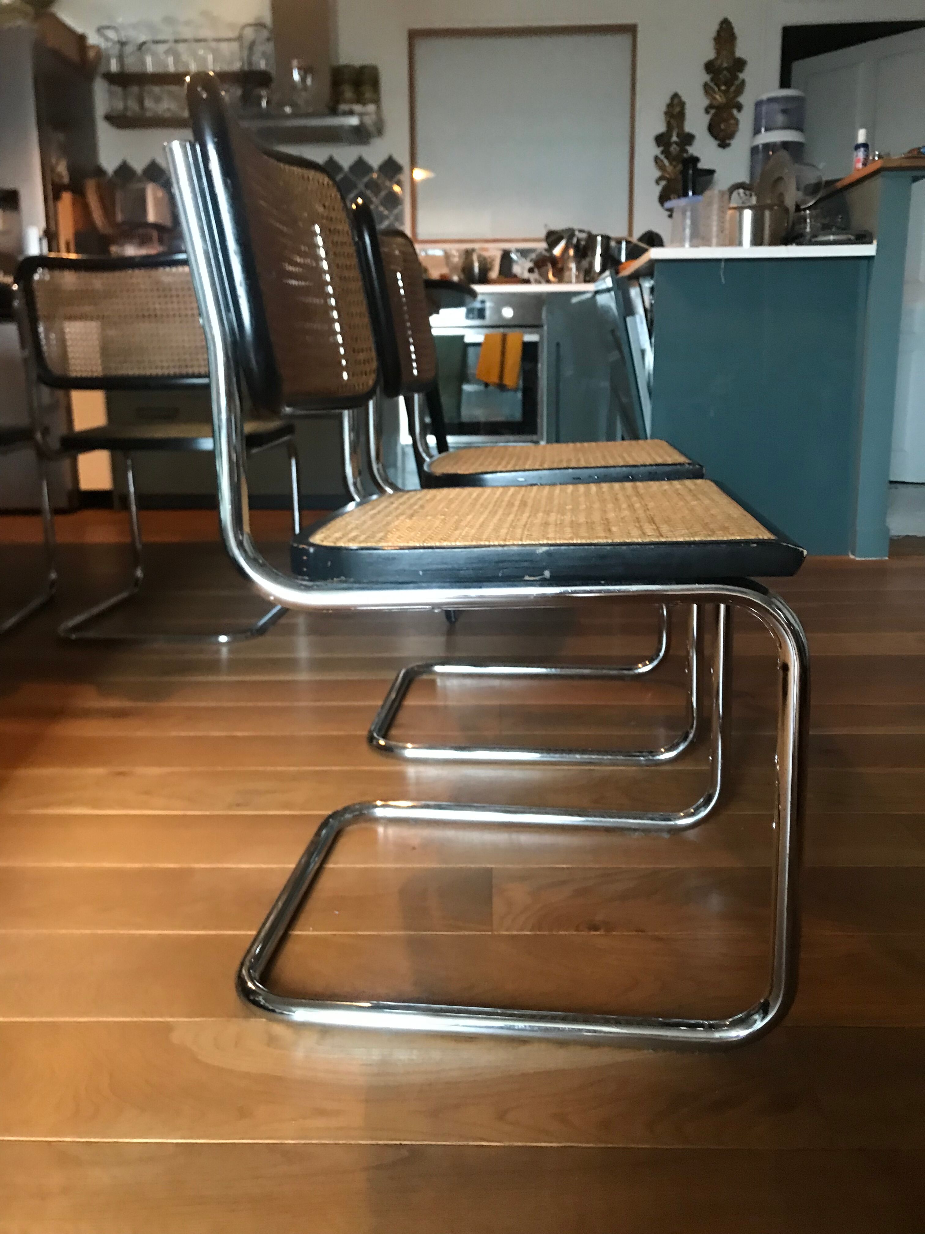 Pair of chairs Cesca Marcel Breuer