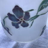 Glazed frosted glass decanter with thoughts
