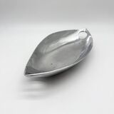 Polished aluminium cast centrepiece / bowl – 1980s