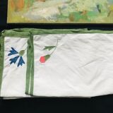 Antique embroidered napkins