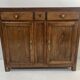 19th-century solid ash Parisian buffet