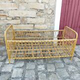 Rattan children's bed
