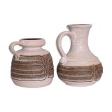 Pair of Vases, Veb Haldensleben, Germany, 1970s