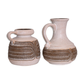 Pair of Vases, Veb Haldensleben, Germany, 1970s