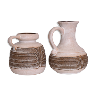 Paire de vases, Veb Haldensleben, Allemagne, années 1970