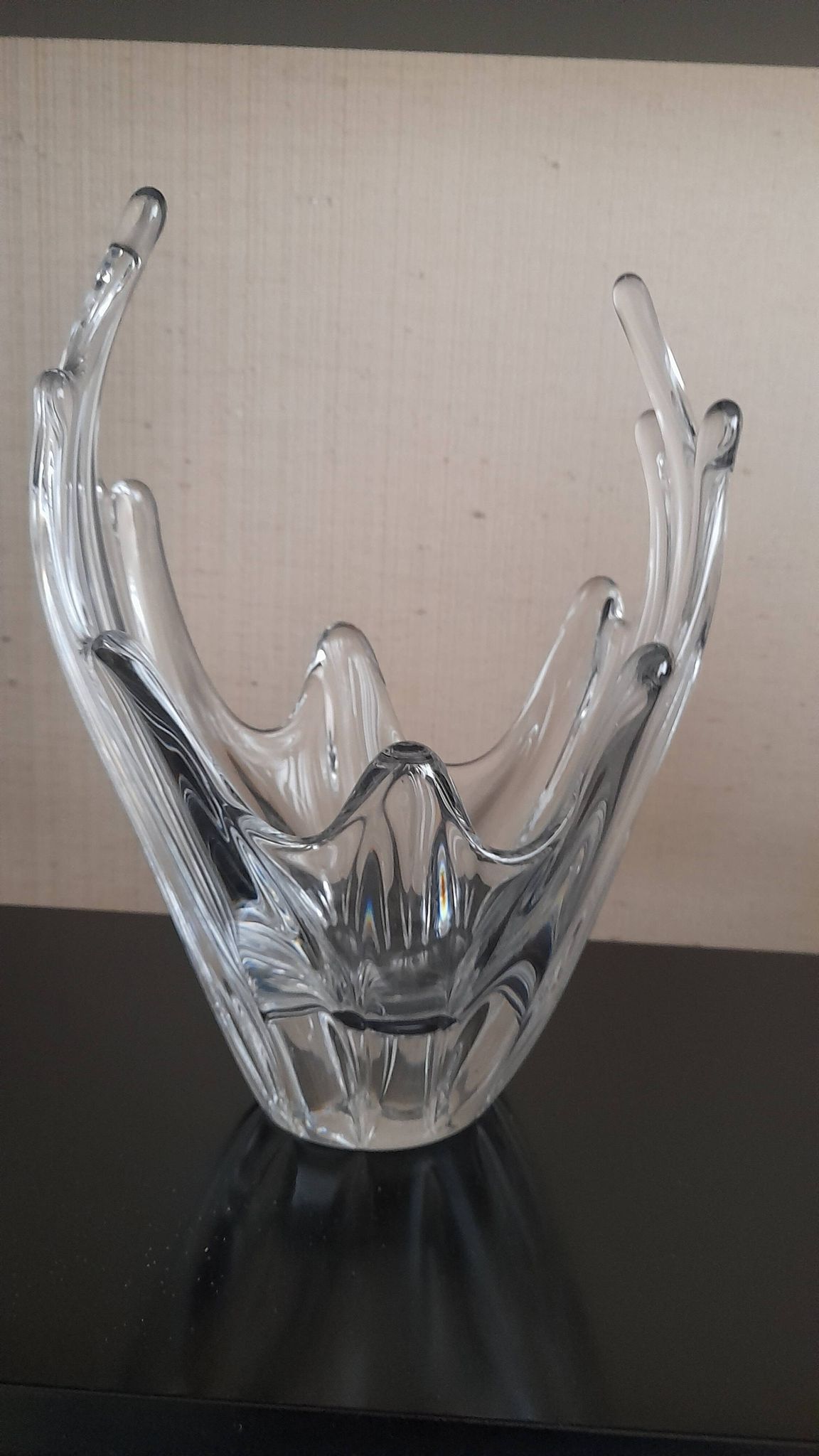 Coupe / vide poche en cristal de Baccarat