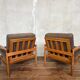 Pair of Scandinavian armchairs designed by Erik Wørtz for Möbel-Ikea, 1960.