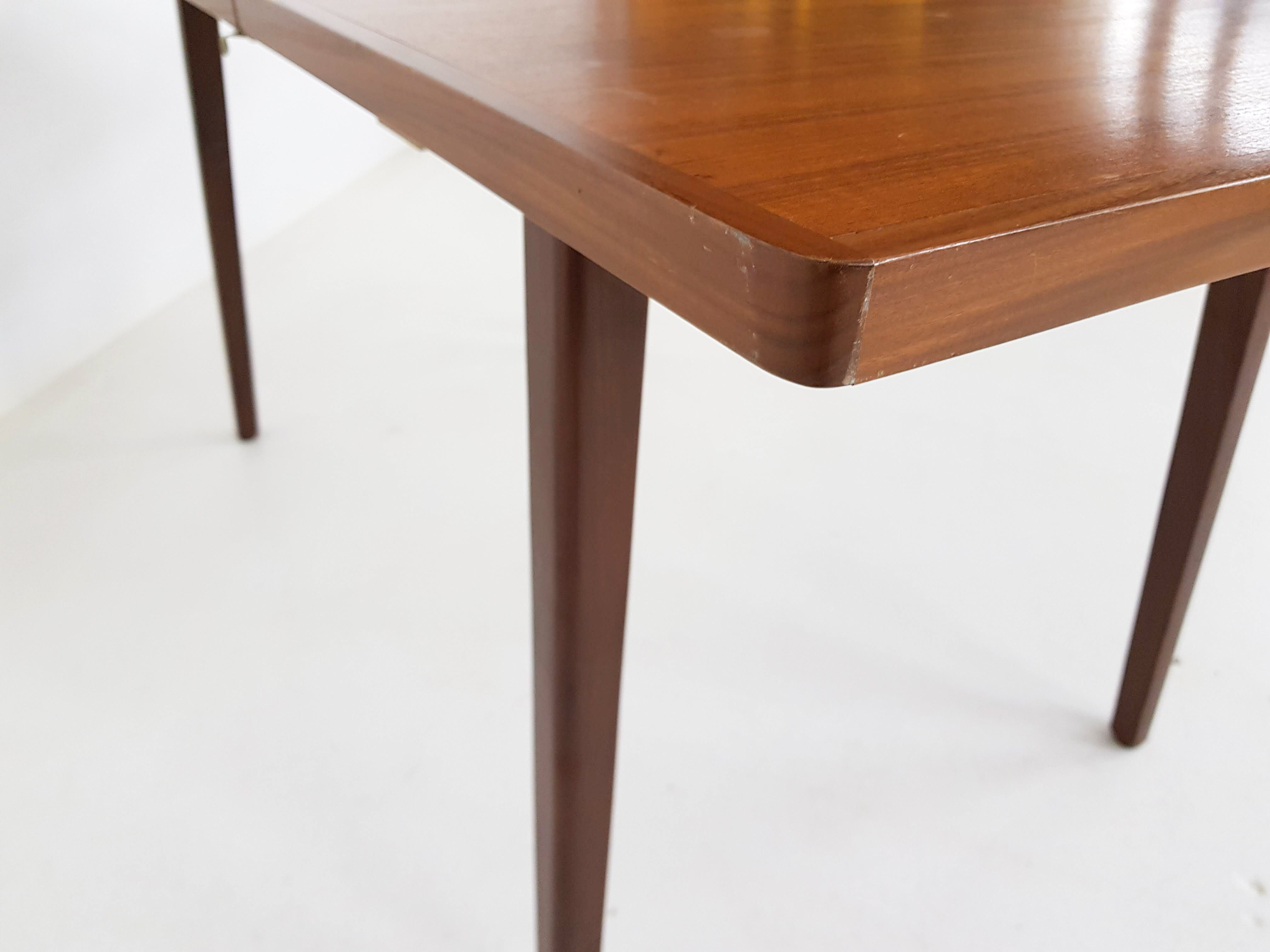 Vintage teak extendable dining table, The Netherlands 1960’s
