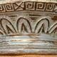 Large U-Keramik ceramic pot cover vase with antique decoration 4.610 kg