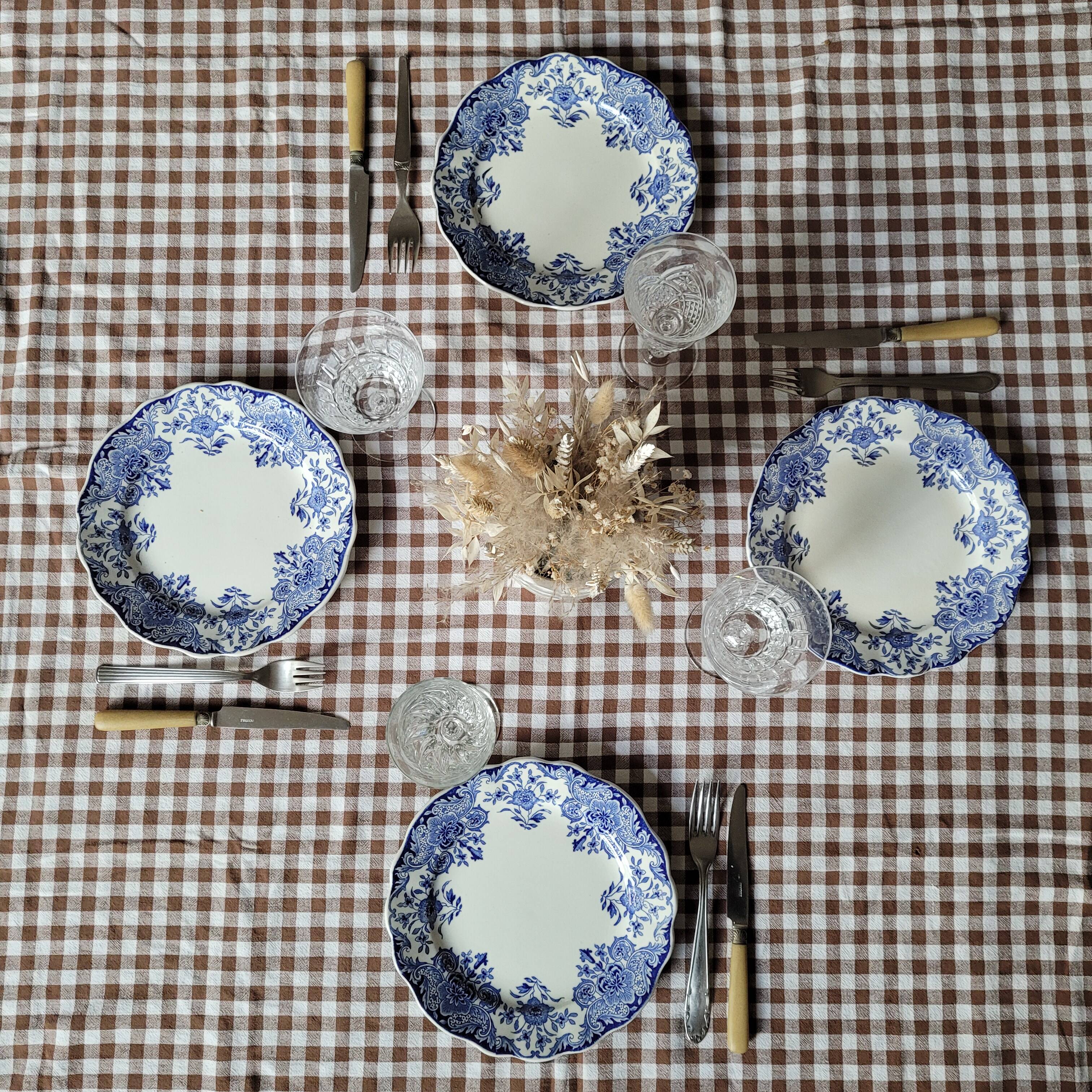 La Redoute x Selency set of 4 Dordrecht dessert plates