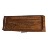 Scandinavian design teak serving tray