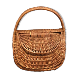 Old wicker gondola basket
