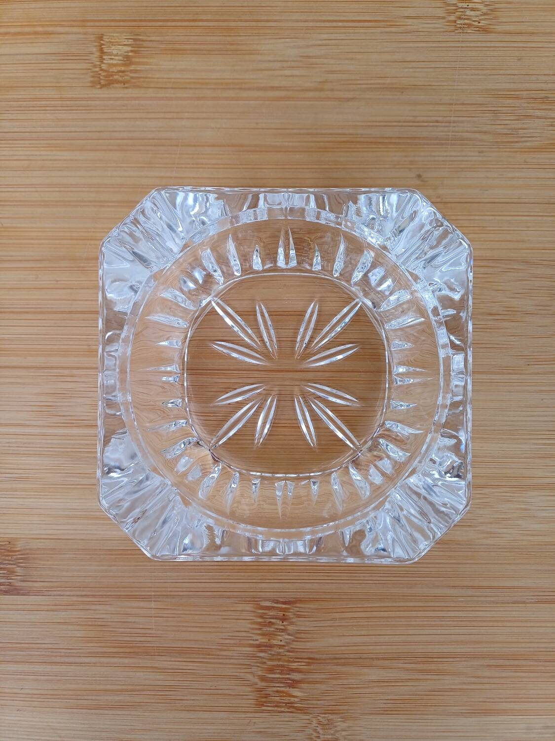 Cendrier en cristal d'Arques