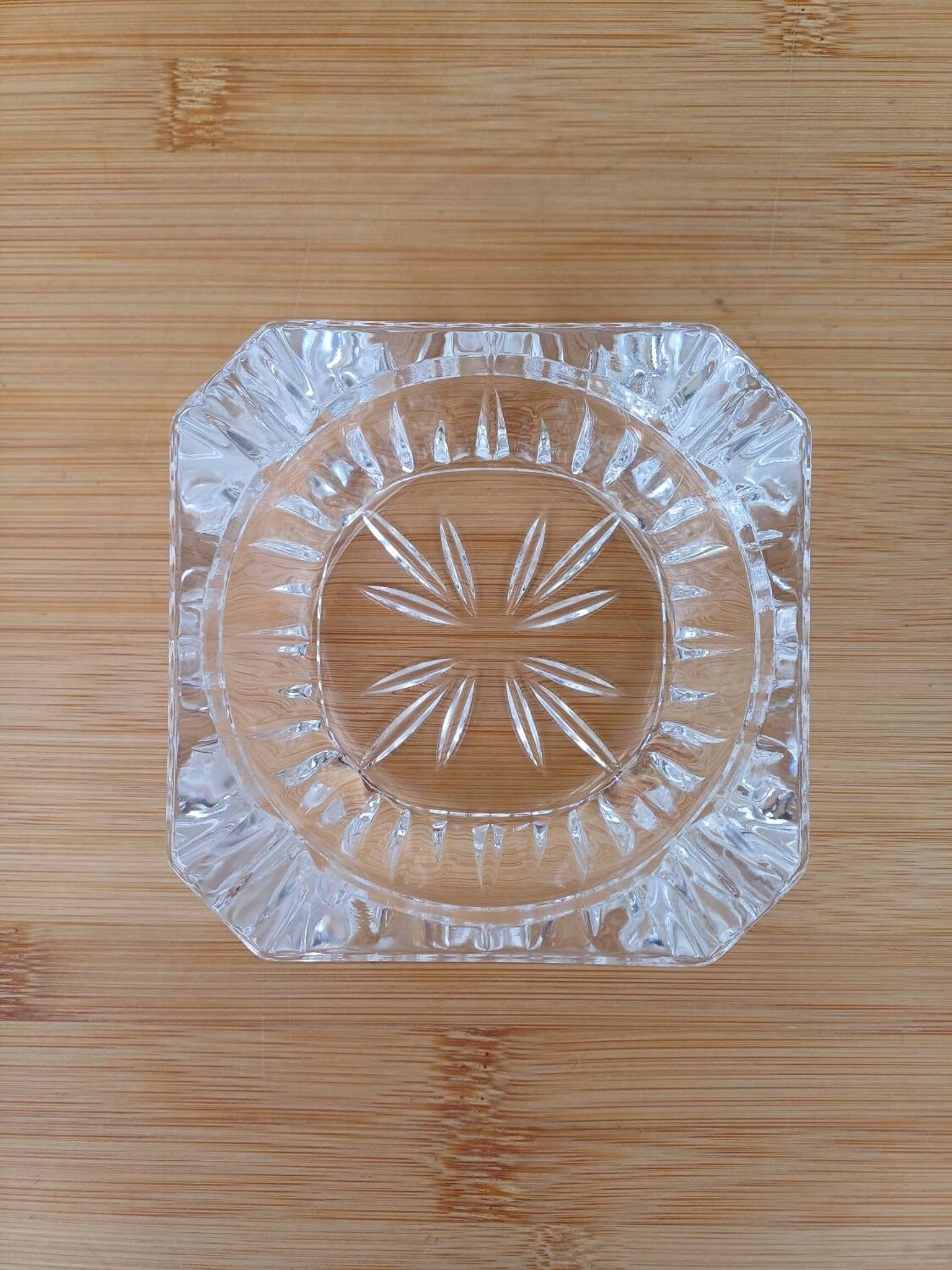 Cendrier en cristal d'Arques