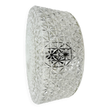 Vintage Glass Wall or Ceiling Light, 1970s