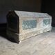 Large Antique 19th Century Continental Painted Pine Blanket Chest | Antique