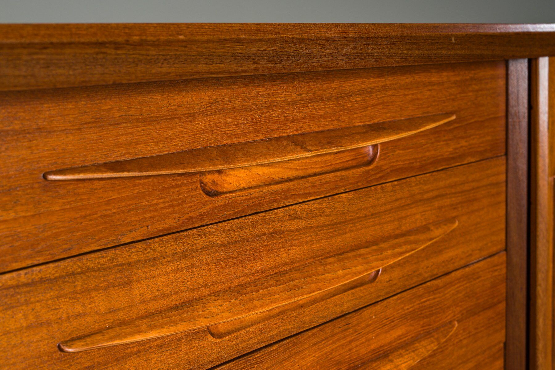 Danish teak sideboard by Arne Vodder for Vamo Sønderborg, 1960s