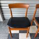 Lot de 4 chaises danoises en teck
