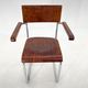 1960's Chrome Tubular Chair with Armrests