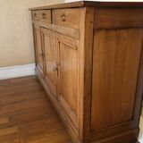 Solid cherry sideboard Louis Philippe style