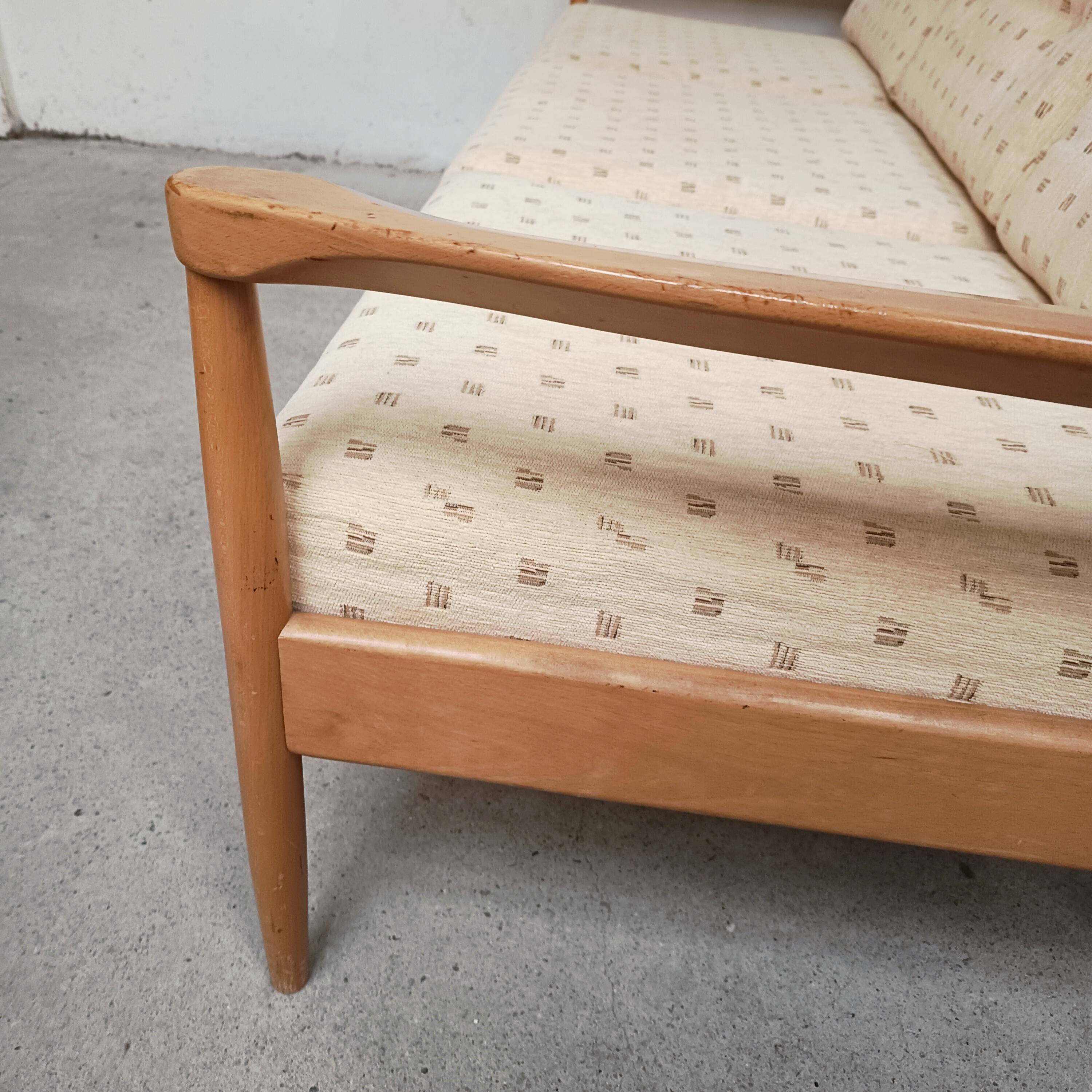 Scandinavian 3-seater sofa, 1960
