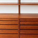 Modular Wall Unit by Poul Cadovius for Royal System, 1950s