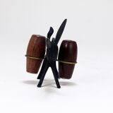 Salt and Pepper Shaker Set by Walter Bosse, Herta Baller, Austria, 1950s