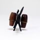 Ensemble Salière et Poivrière âne Walter Bosse, Herta Baller, Autriche, années 1950