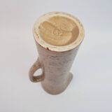 Large ceramic orangeade pitcher by Claude Paci