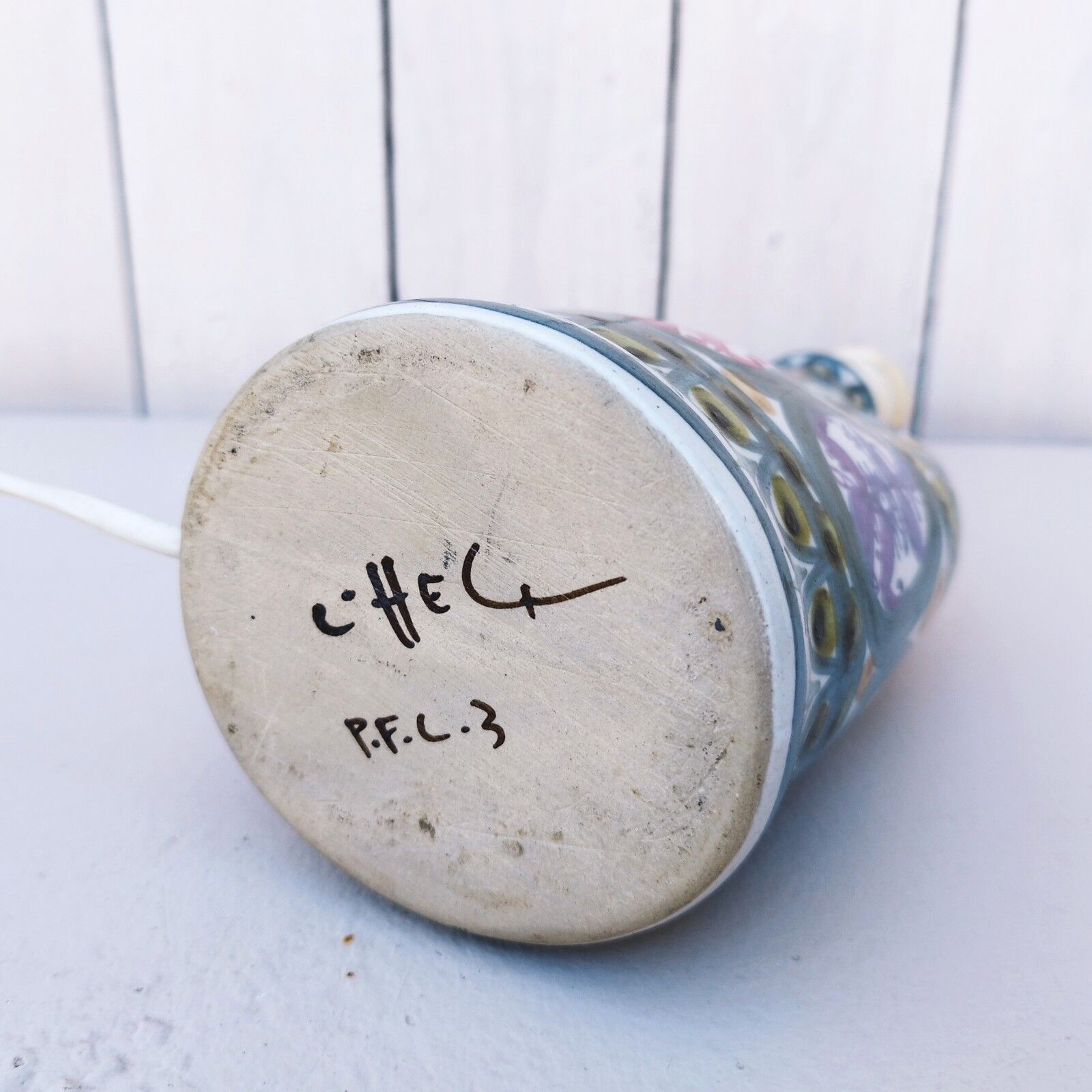 Lamp foot Quimper Keraluc Helguen