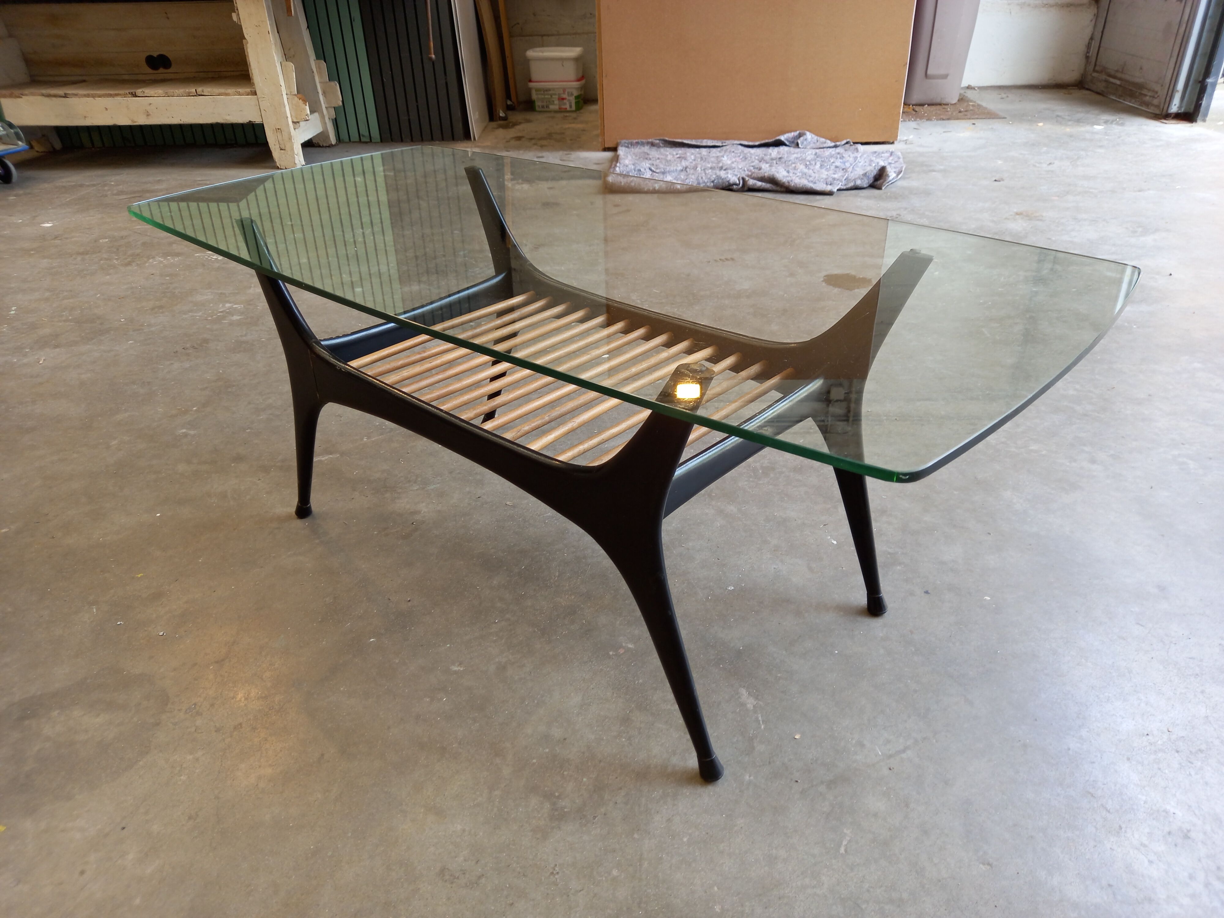 Alfred Hendrickx coffee table for Belform model 208 from 1955