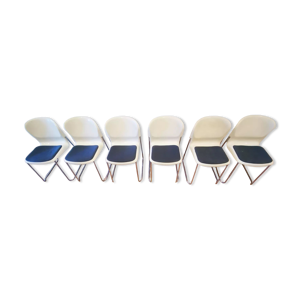 Suite de 6 chaises Gerd Lange modèle