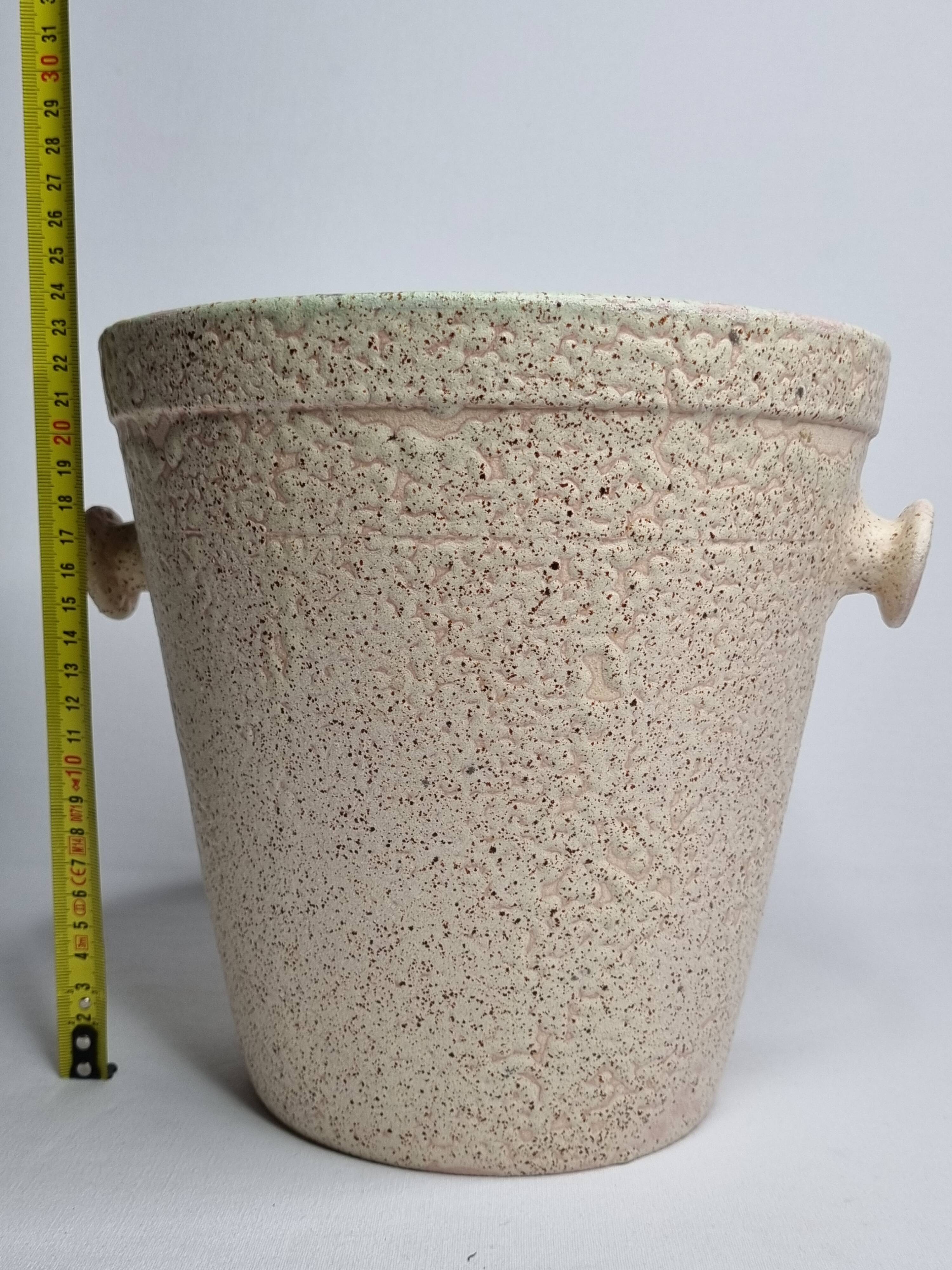 Accolay ceramic champagne bucket, 23 cm